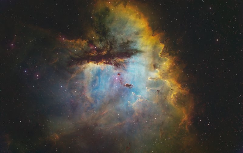 NGC281, The Pacman Nebula